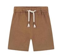 Steiff Shorts EU Größe 86 Toasted Coconut, Sommerhose, Kinder-Shorts, Kurze Hose, Babyhose für jeden Anlass, lockere Bequeme Passform, waschmaschinenfest