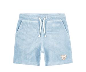 Steiff Shorts Frottee - 92 / chambray blue / 80% Baumwolle 20% Polyester