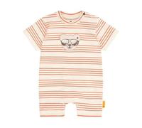 Steiff Spielanzug EU Größe 62 flamingo, Baby Einteiler, Baby-Body ideal für den Alltag, Strampler Einteiler, weicher und bequemer Spielanzug, waschmaschinenfest