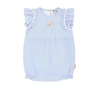 Steiff Spielanzug EU Größe 80 chambray blue, Baby Einteiler, Baby-Body ideal für den Alltag, Strampler Einteiler, weicher und bequemer Spielanzug, waschmaschinenfest
