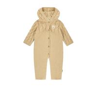 Steiff Strampler langarm EU Größe 68 sesame, Baby-Strampler, langarm Strampelanzug für Babys, Body langärmelig Einteiler, weich und bequem, waschmaschinenfest