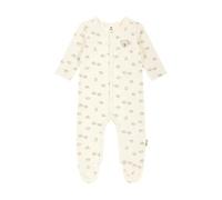 Steiff Strampler langarm EU Größe 80 eggnog, Baby-Strampler, langarm Strampelanzug für Babys, Body langärmelig Einteiler, weich und bequem, waschmaschinenfest