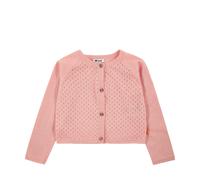 Steiff Strickjacke - 116 / coral cloud / 95% Baumwolle 5% Kaschmir