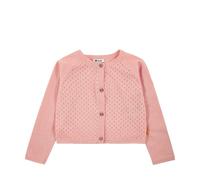 Steiff Strickjacke EU Größe 122 coral cloud, Kinder Strick-Jacke, warme und bequeme Strickjacke, waschmaschinenfest