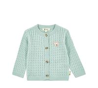 Steiff Strickjacke EU Größe 50 chalk blue, Kinder Strick-Jacke, warme und bequeme Strickjacke, waschmaschinenfest