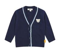 Steiff Strickjacke EU Größe 56 peacoat, Strick-Jacke, Kinderjacke mit Knopfleiste für leichtes Anziehen, warme und bequeme Strickjacke, waschmaschinenfest