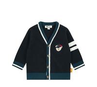 Steiff Strickjacke EU Größe 68 steiff navy, Kinder Strick-Jacke, Kinderjacke mit Knopfleiste für leichtes Anziehen, warme und bequeme Strickjacke, waschmaschinenfest