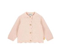 Steiff Strickjacke EU Größe 92 chintz rose, Kinder Strick-Jacke, Kinderjacke mit Knopfleiste für leichtes Anziehen, warme und bequeme Strickjacke, waschmaschinenfest