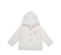 Steiff Unisex Baby Strickjacke mit Kapuze Jacke, Wind Chime, 56