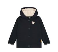 Steiff Sweatjacke - 92 / steiff navy / 94 % Baumwolle 4 % Elasthan 1 % Metallfasern 1 % Polyamid/Nylon