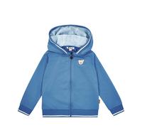 Steiff Sweatjacke - 98 / blue yonder / 95% Baumwolle 5% Elasthan