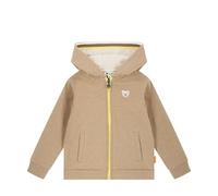 Steiff Sweatjacke EU Größe 110 burro, Kinder Sweat-Jacke, Kapuzen-Jacke für Kleinkinder, weich und bequem, Kinder Sweatshirt, waschmaschinenfest