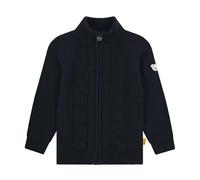 Steiff Sweatjacke EU Größe 116 steiff navy, Kinder Sweat-Jacke, Kapuzen-Jacke für Kleinkinder, weich und bequem, Kinder Sweatshirt, waschmaschinenfest