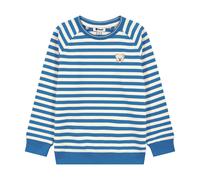 Steiff Sweatshirt - 116 / blue yonder / 95% Baumwolle 5% Elasthan