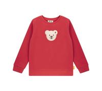 Steiff Sweatshirt - 116 / cardinal / 95% Baumwolle 5% Elasthan