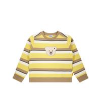 Steiff Sweatshirt - 128 / cream gold / 95% Baumwolle 5% Elasthan