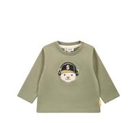 Steiff Sweatshirt - 68 / vetiver / 95% Baumwolle 5% Elasthan