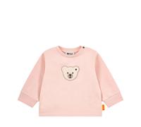 Steiff Sweatshirt - 74 / silver pink / 95% Baumwolle 5% Elasthan