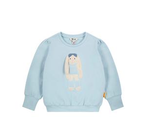 Steiff Sweatshirt - 92 / cashmere blue / 95% Baumwolle 5% Elasthan