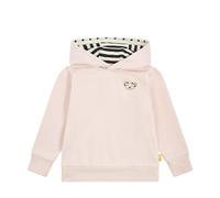 Steiff Sweatshirt EU Größe 128 Lotus, Mädchen Langarm-Sweatshirt, Longsleeve für Kinder, Pullover langärmelig, Kinderoberteil, ideales Basic Shirt, bequem und weich, waschmaschinenfest