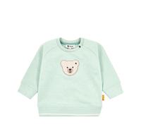 Steiff Sweatshirt EU Größe 92 Harbour Gray, Longsleeve für Kinder, Pullover langärmelig, ideales Basic Shirt, bequem und weich, waschmaschinenfest