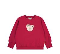 Steiff Sweatshirt EU Größe 92 Jester red, Langarm-Sweatshirt, Longsleeve für Kinder, Pullover langärmelig, Babyoberteil, ideales Basic Shirt, bequem und weich, waschmaschinenfest