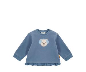 Steiff Sweatshirt Fleece - 62 / stonewash / 96% Baumwolle 4% Elasthan