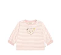Steiff Unisex Baby Kapuze Sweatshirt, Silver PINK, 68