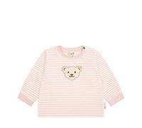 Steiff Unisex Baby Kapuze Sweatshirt, Silver PINK, 62