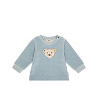 Steiff Sweatshirt GOTS - 62 / celestial blue / 95% Baumwolle 5% Elasthan