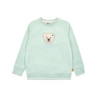 Steiff Sweatshirt mit Quietsche - 98 / harbour gray / 95% Baumwolle 5% Elasthan