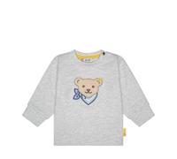 Steiff Sweatshirt ohne Kapuze hellgrau