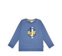Steiff Sweatshirt ohne Kapuze mittelblau
