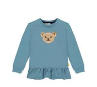 Steiff Sweatshirt ohne Kapuze mittelblau