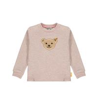 Steiff Sweatshirt ohne Kapuze rosa