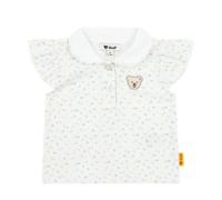 Steiff - T-Shirt bright white Blümchen 74