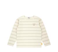 Steiff T-Shirt langarm - 92 / eggnog / 94% Baumwolle 4% Elasthan 1% Metallfaden 1% Polyamid/Nylon