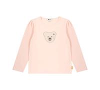 Steiff T-Shirt Langarm EU Größe 116 Chintz Rose, Langarm-Sweatshirt, Longsleeve für Kinder, Pullover langärmelig, Babyoberteil, ideales Basic Shirt, bequem und weich, waschmaschinenfest
