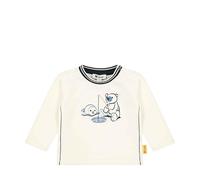 Steiff Baby-Jungen T-Shirt Langarm, Eggnog, 74 cm