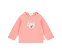 Steiff Baby-Mädchen T-Shirt Langarm, Peach Blossom, 92