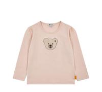 Steiff T-Shirt Langarm EU Größe 92 Pearl Blush, Jungen Langarm-Sweatshirt, Longsleeve für Kinder, Pullover langärmelig, Babyoberteil, ideales Basic Shirt, bequem und weich, waschmaschinenfest
