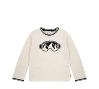Steiff T-Shirt Langarm EU Größe 98 Sesame, Langarm-Sweatshirt, Longsleeve für Kinder, Pullover langärmelig, Babyoberteil, ideales Basic Shirt, bequem und weich, waschmaschinenfest