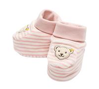 Steiff Unisex Baby Babyschuhe GOTS Baby Wellness gestreift, 2