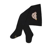 Steiff Unisex Baby Basic Baby Tights Strumpfhosen GOTS, Schwarz, 80 EU