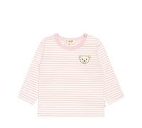 Steiff T-Shirt langarm GOTS - 56 / Silver Pink / 95% Baumwolle 5% Elasthan