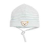 Steiff Unisex Baby Basic Ohne Bommel Beanie-Mütze, Celestial Blue, 41 EU