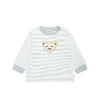 Steiff Unisex Baby Kapuze Sweatshirt, Celestial Blue, 74