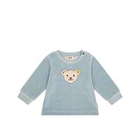 Steiff Unisex Baby Kapuze Sweatshirt, Celestial Blue, 80
