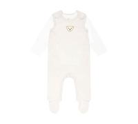 Steiff Unisex Baby Set Strampler mit Fuss + T-Shirt Langarm Kleinkind-Schlafanzüge, Wind Chime, 68