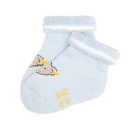 Steiff Unisex Baby sokken kort Socken GOTS, CELESTIAL BLUE, 16 EU